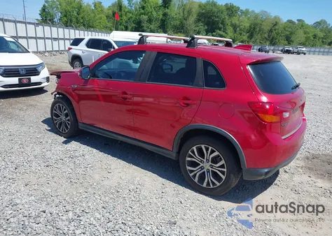 2017 Mitsubishi Outlander Sport 2.0 Es/2.0 Le из США, поврежденный, VIN JA4AP3AU3HZ016259